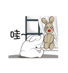 The daily routine of rabbits - 2（個別スタンプ：7）