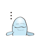 cute beluga whale（個別スタンプ：23）
