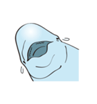 cute beluga whale（個別スタンプ：29）