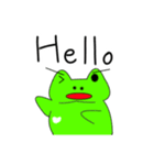 さっとかえる。（個別スタンプ：1）