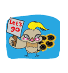 Odd bird : Archey and ARP（個別スタンプ：36）