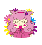 Pink cat girl（個別スタンプ：1）