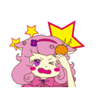 Pink cat girl（個別スタンプ：16）