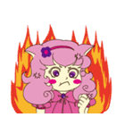 Pink cat girl（個別スタンプ：17）