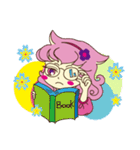 Pink cat girl（個別スタンプ：19）