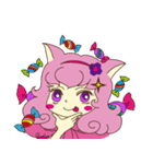 Pink cat girl（個別スタンプ：23）