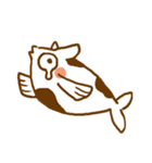 Moo Moo Fish（個別スタンプ：17）