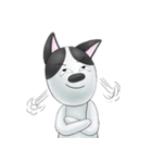 Smelly fart point dog（個別スタンプ：34）