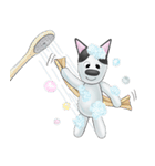Smelly fart point dog（個別スタンプ：35）