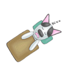Smelly fart point dog（個別スタンプ：40）