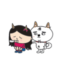 Move with Shiba pi pi（個別スタンプ：8）