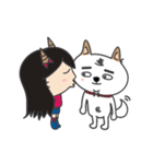 Move with Shiba pi pi（個別スタンプ：18）