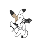 さんしょくうさぎさん。2（個別スタンプ：12）