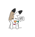さんしょくうさぎさん。2（個別スタンプ：13）