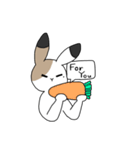 さんしょくうさぎさん。2（個別スタンプ：21）