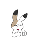 さんしょくうさぎさん。2（個別スタンプ：26）