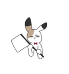 さんしょくうさぎさん。2（個別スタンプ：28）