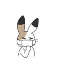 さんしょくうさぎさん。2（個別スタンプ：34）