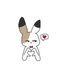 さんしょくうさぎさん。2（個別スタンプ：36）