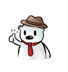Happy snow friends（個別スタンプ：26）