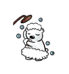 Happy snow friends（個別スタンプ：30）