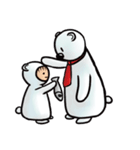 Happy snow friends（個別スタンプ：36）