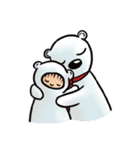 Happy snow friends（個別スタンプ：40）