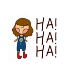 couch potato:eye browes（個別スタンプ：3）