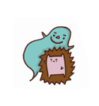 couch potato:eye browes（個別スタンプ：4）