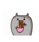 couch potato:eye browes（個別スタンプ：10）