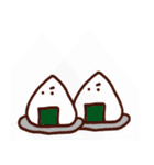 couch potato:eye browes（個別スタンプ：11）