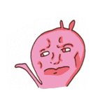 couch potato:eye browes（個別スタンプ：18）