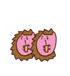 couch potato:eye browes（個別スタンプ：25）