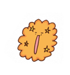 couch potato:eye browes（個別スタンプ：32）