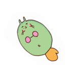 couch potato:eye browes（個別スタンプ：33）