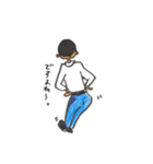 丸坊主（個別スタンプ：1）