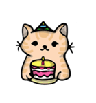 デビッド・猫 Vol.1（個別スタンプ：33）