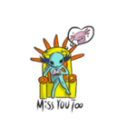 Crazy Axolotl 2（個別スタンプ：36）