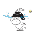 little pig-PangPang and little butterfly（個別スタンプ：2）