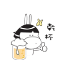 little pig-PangPang and little butterfly（個別スタンプ：15）