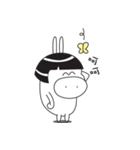 little pig-PangPang and little butterfly（個別スタンプ：23）