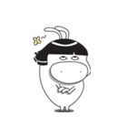 little pig-PangPang and little butterfly（個別スタンプ：25）