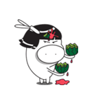 little pig-PangPang and little butterfly（個別スタンプ：26）