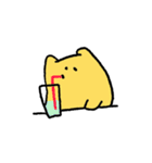 ぼくは黄色の妖精さん（個別スタンプ：24）