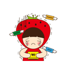 berry berry Strawberry（個別スタンプ：21）