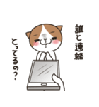 ヤキモチ焼きの猫（個別スタンプ：37）