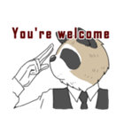 Mr. Raccoon（個別スタンプ：14）