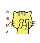 Small yellow cat part two（個別スタンプ：14）
