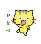 Small yellow cat part two（個別スタンプ：15）