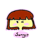 Your friends. Josie and Karen.（個別スタンプ：6）
